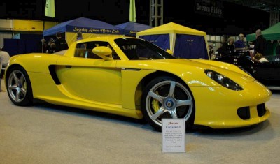 Porsche Carrera GT Yellow : click to zoom picture.